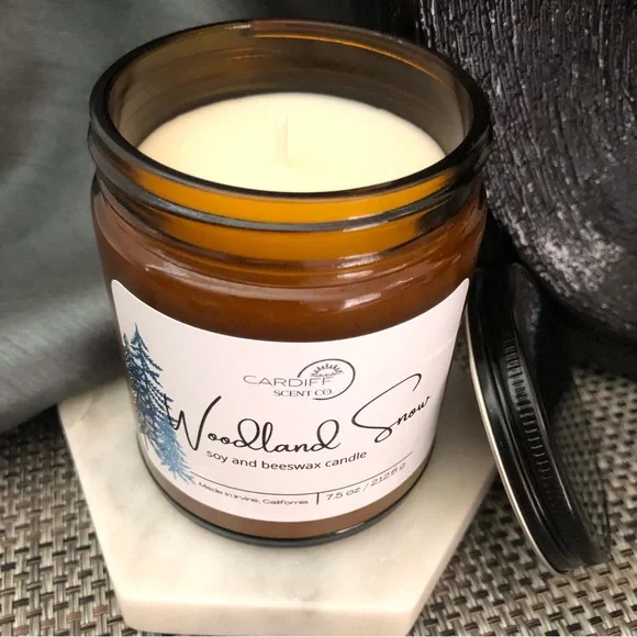 Woodland Snow Scented Candle - Picture 2 of 3